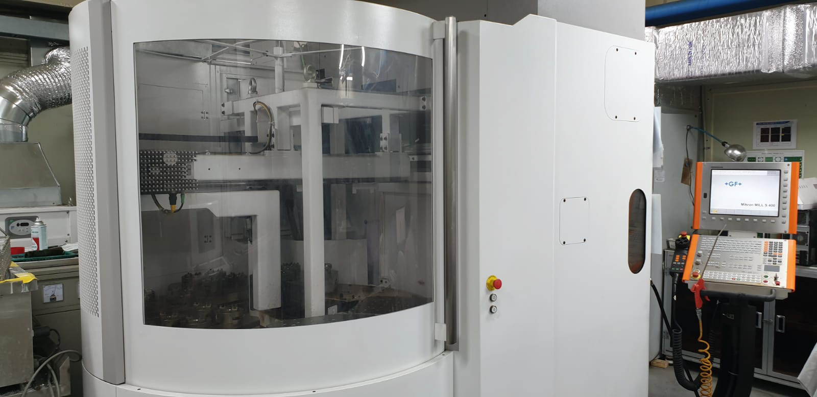 Centro de mecanizado vertical AGIE CHARMILLES MIKRON MILL S 400 (2015) id10900